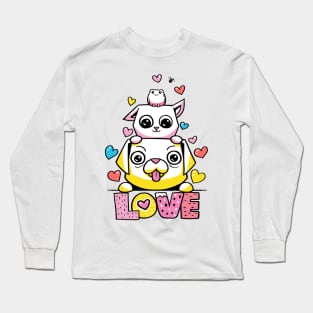 CatSoki Valentine Special Love Long Sleeve T-Shirt